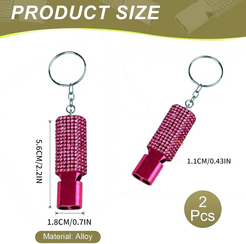 Binboll Double-Tube Whistle Aluminum Alloy Survival Whistle for Outdoor Needs Sports Referee Emergency - Image 3